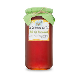 Miel de matalauva cruda y sin filtrar de La Colmena de Teo elaborada a partir de flores de anís verde de la campiña andaluza