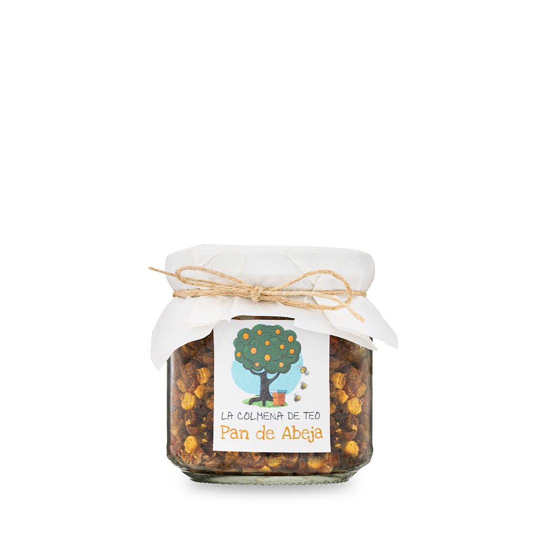 Tarro de pan de abeja artesanal de La Colmena de Teo