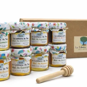 Pack de cata con mini tarros de miel variada – La Colmena de Teo