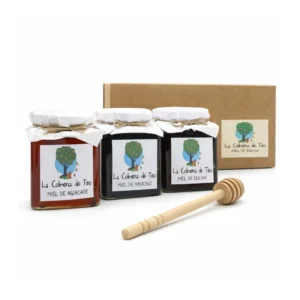 Pack de mieles oscuras e intensas: encina, eucalipto y aguacate – La Colmena de Teo
