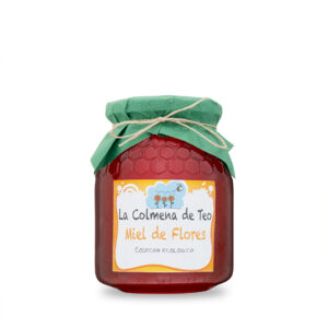 Miel de flores ecológica cruda y sin filtrar de La Colmena de Teo procedente de monte y sierra andaluza