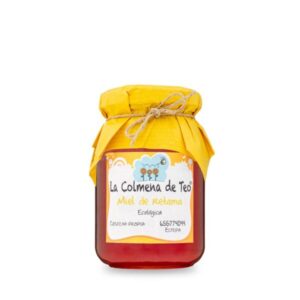 Miel de retama ecológica cruda y sin filtrar de La Colmena de Teo procedente de la Sierra Norte de Sevilla