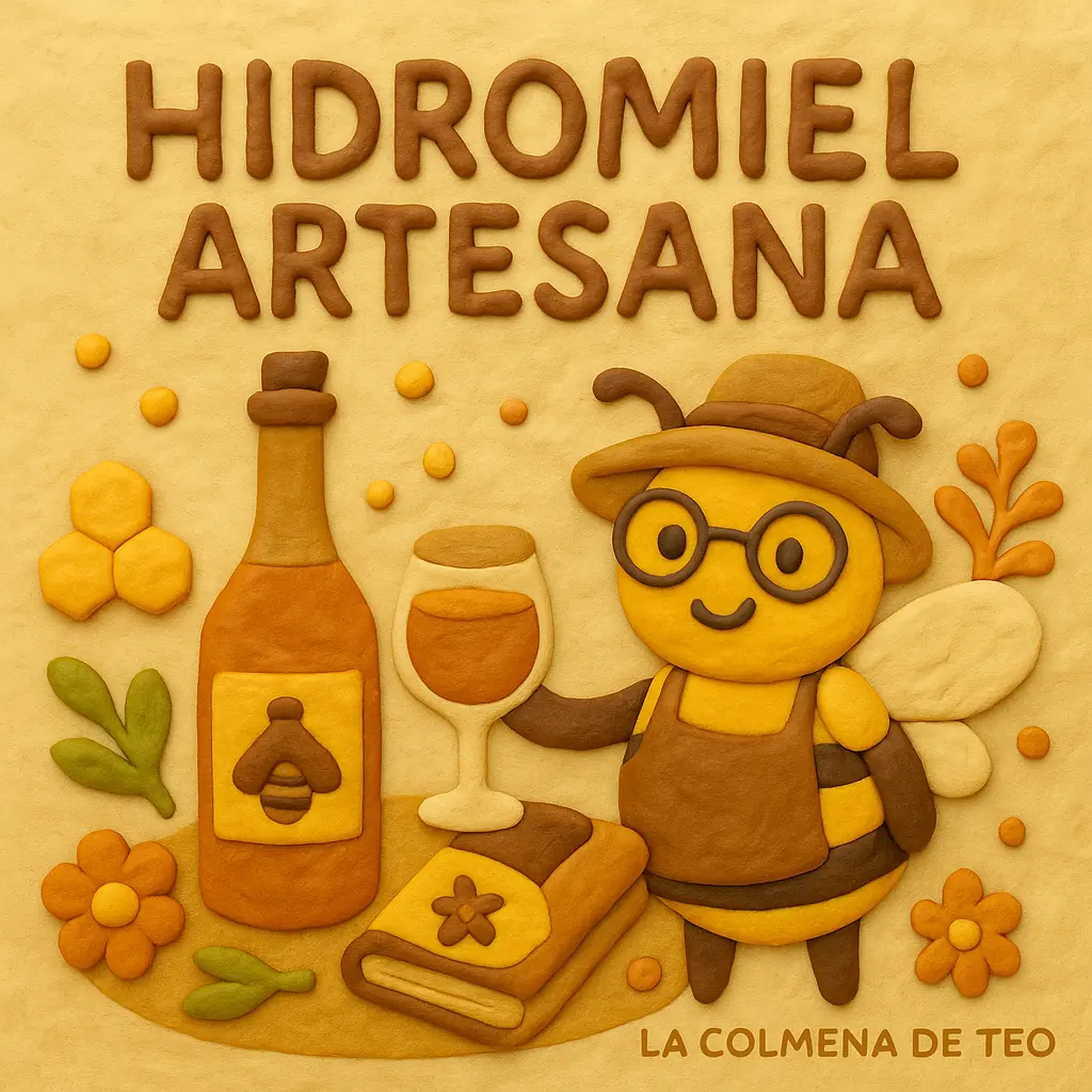 hidromiel artesanal elaborada en Estepa Sevilla